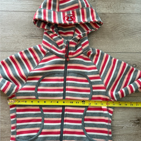 Womens Stripped Zip Up Lululemon Hoodie - Picture 3 of 5